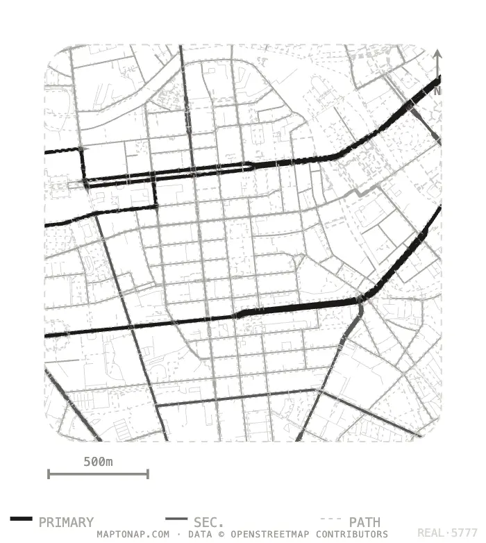 Berlin Mitte Street network