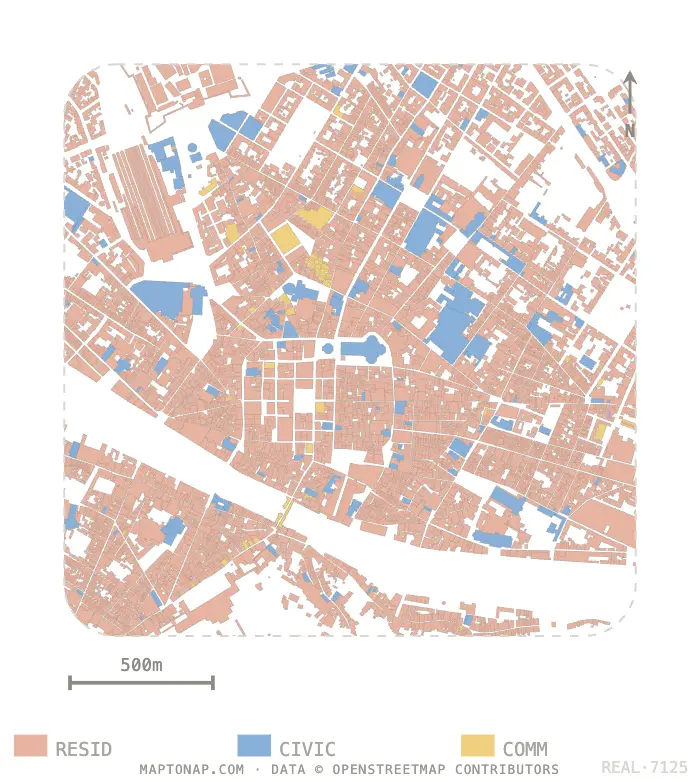 Firenze Centro Storico Functional areas
